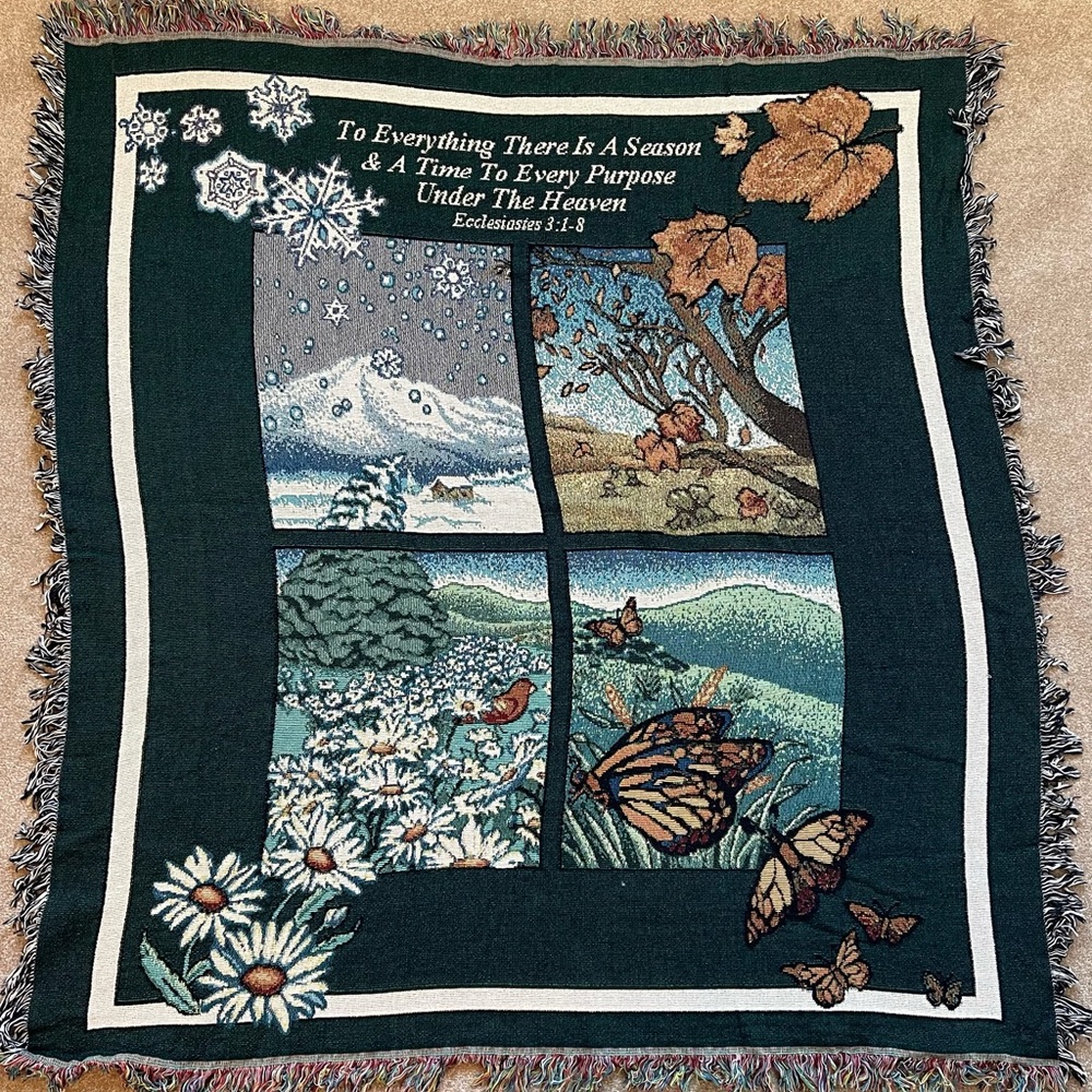 NEW TAPESTRY AFGHAN